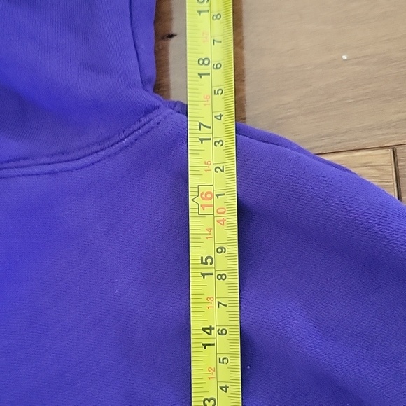 TNA Aritzia Cozy Fleece‎ Perfect Long Sleeve Quarter Zip Cropped Sweatshirt 2XS - Picture 9 of 11